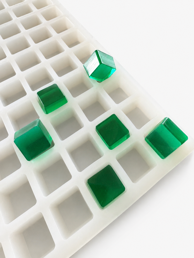 Kubusvormen voor gummies