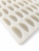 3 mL sinaasappelpart-gummivorm, 140 holtes — holtedetail