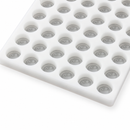 Moule à gummies smiley de 4 mL - 140 cavites - vue en angle