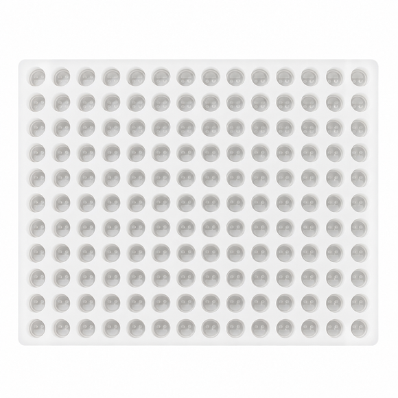 Moule à gummies smiley de 4 mL - 140 cavites - vue détaillée