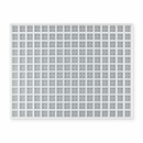 Top view of 6mL brick silicone gummy mold with 204 cavities