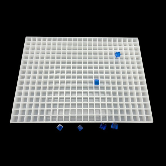 3mL cube gummy mold additional view