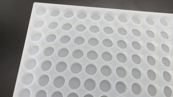 3.1mL gumdrop candy mold with 192 cavities product video
